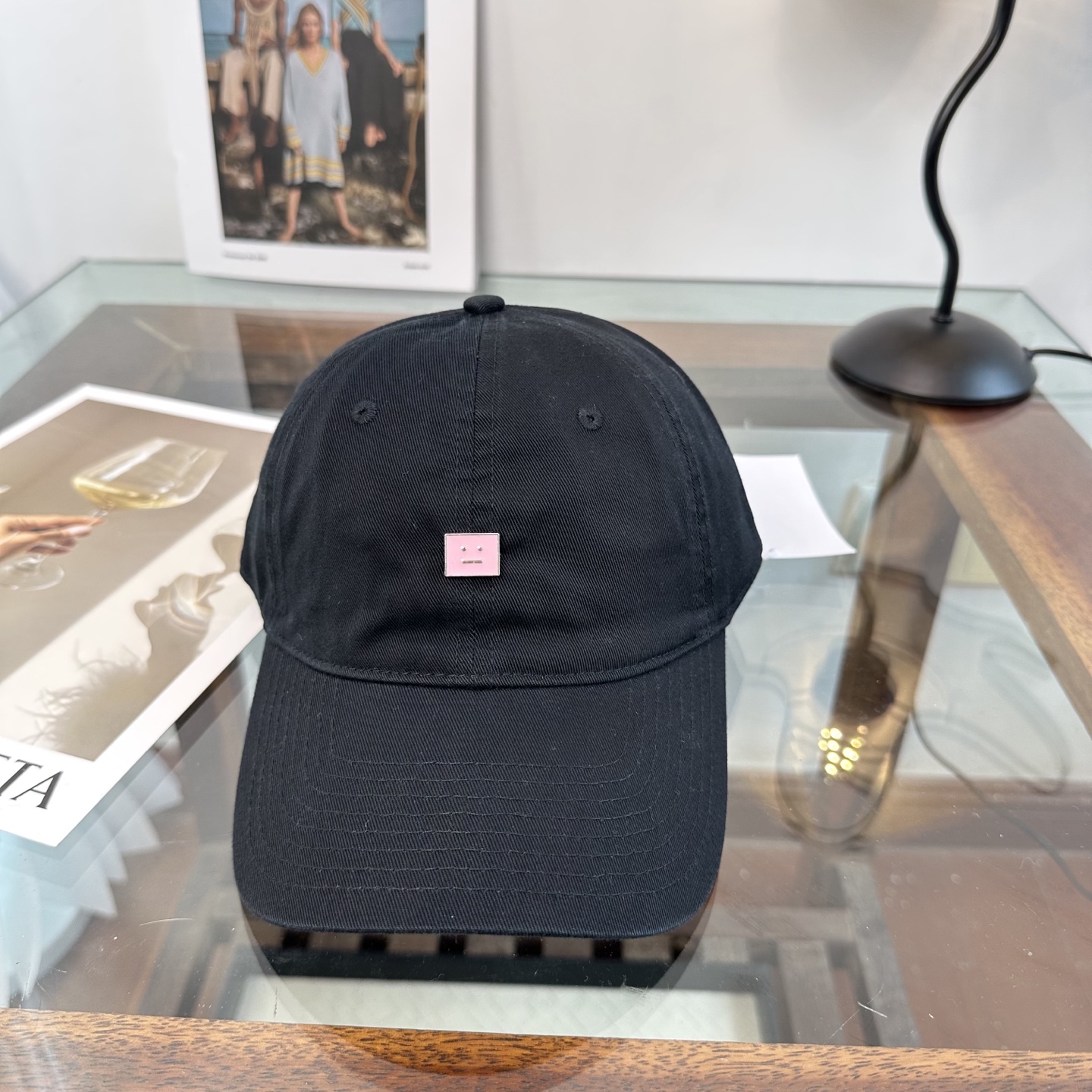 ACNE潮人至爱 复线高街字母棒球帽高品质定制凸字工艺 简约帅气~男女同款超酷时尚街头风 帽型极好