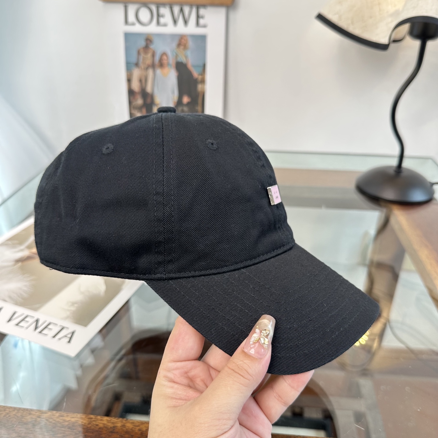 ACNE潮人至爱 复线高街字母棒球帽高品质定制凸字工艺 简约帅气~男女同款超酷时尚街头风 帽型极好