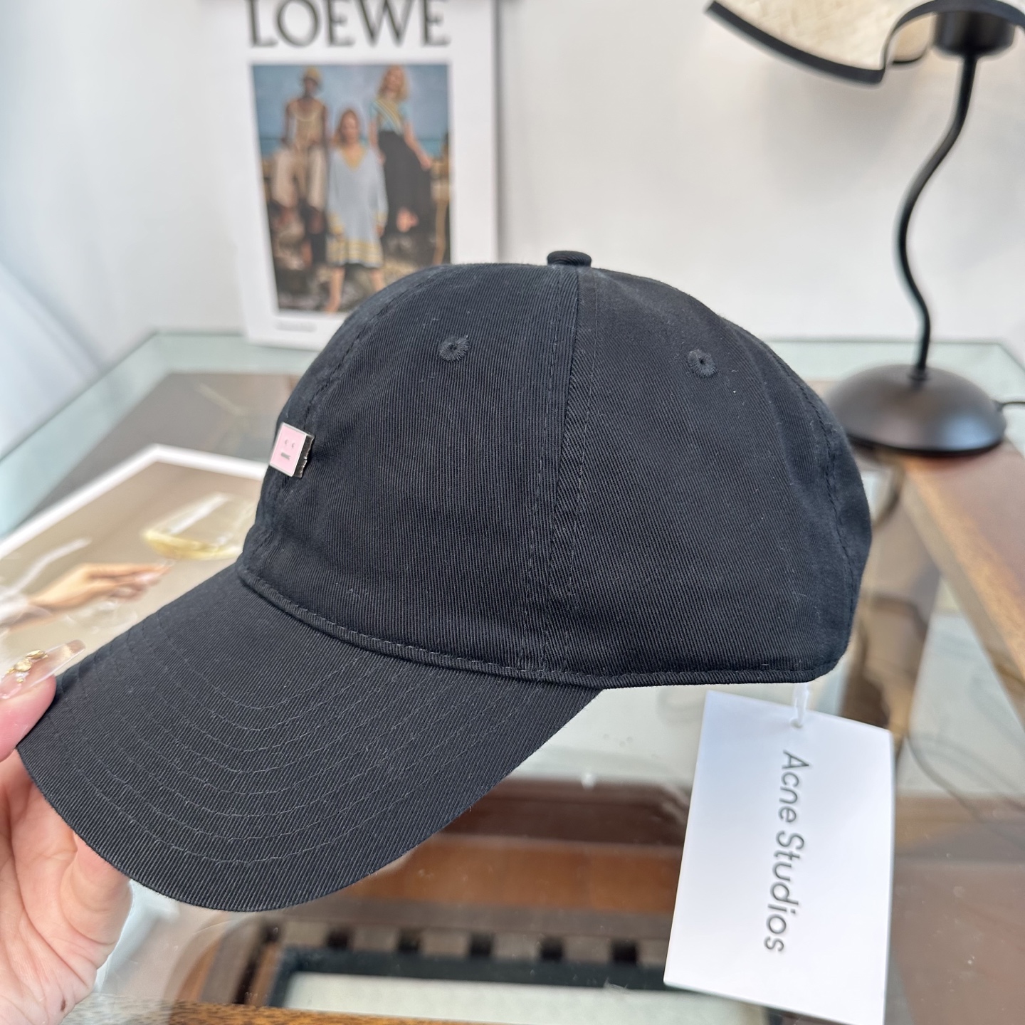 ACNE潮人至爱 复线高街字母棒球帽高品质定制凸字工艺 简约帅气~男女同款超酷时尚街头风 帽型极好