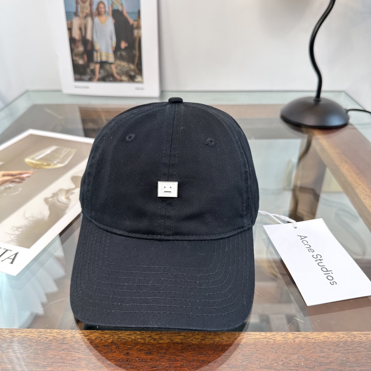 ACNE潮人至爱 复线高街字母棒球帽高品质定制凸字工艺 简约帅气~男女同款超酷时尚街头风 帽型极好