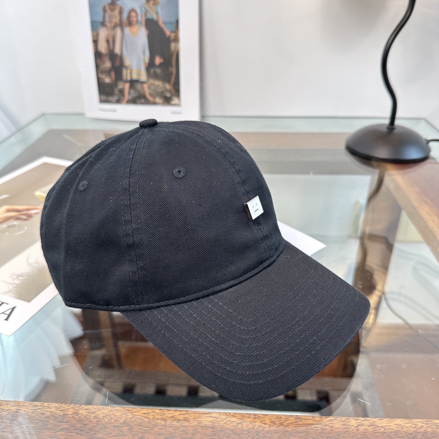 ACNE潮人至爱 复线高街字母棒球帽高品质定制凸字工艺 简约帅气~男女同款超酷时尚街头风 帽型极好