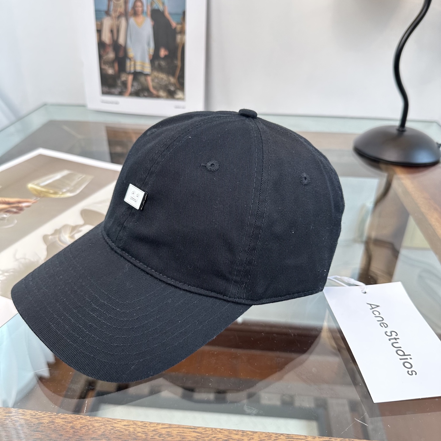 ACNE潮人至爱 复线高街字母棒球帽高品质定制凸字工艺 简约帅气~男女同款超酷时尚街头风 帽型极好