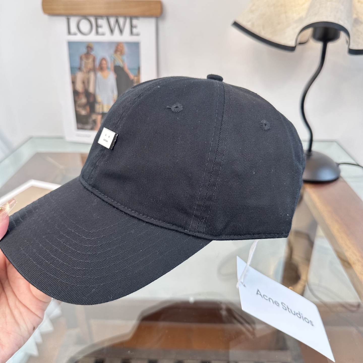 ACNE潮人至爱 复线高街字母棒球帽高品质定制凸字工艺 简约帅气~男女同款超酷时尚街头风 帽型极好