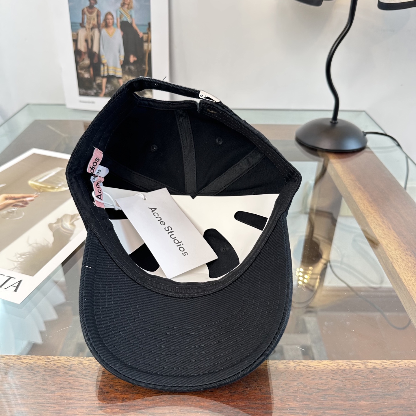 ACNE潮人至爱 复线高街字母棒球帽高品质定制凸字工艺 简约帅气~男女同款超酷时尚街头风 帽型极好