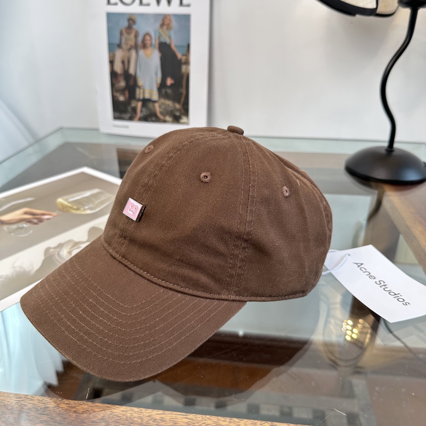 ACNE潮人至爱 复线高街字母棒球帽高品质定制凸字工艺 简约帅气~男女同款超酷时尚街头风 帽型极好