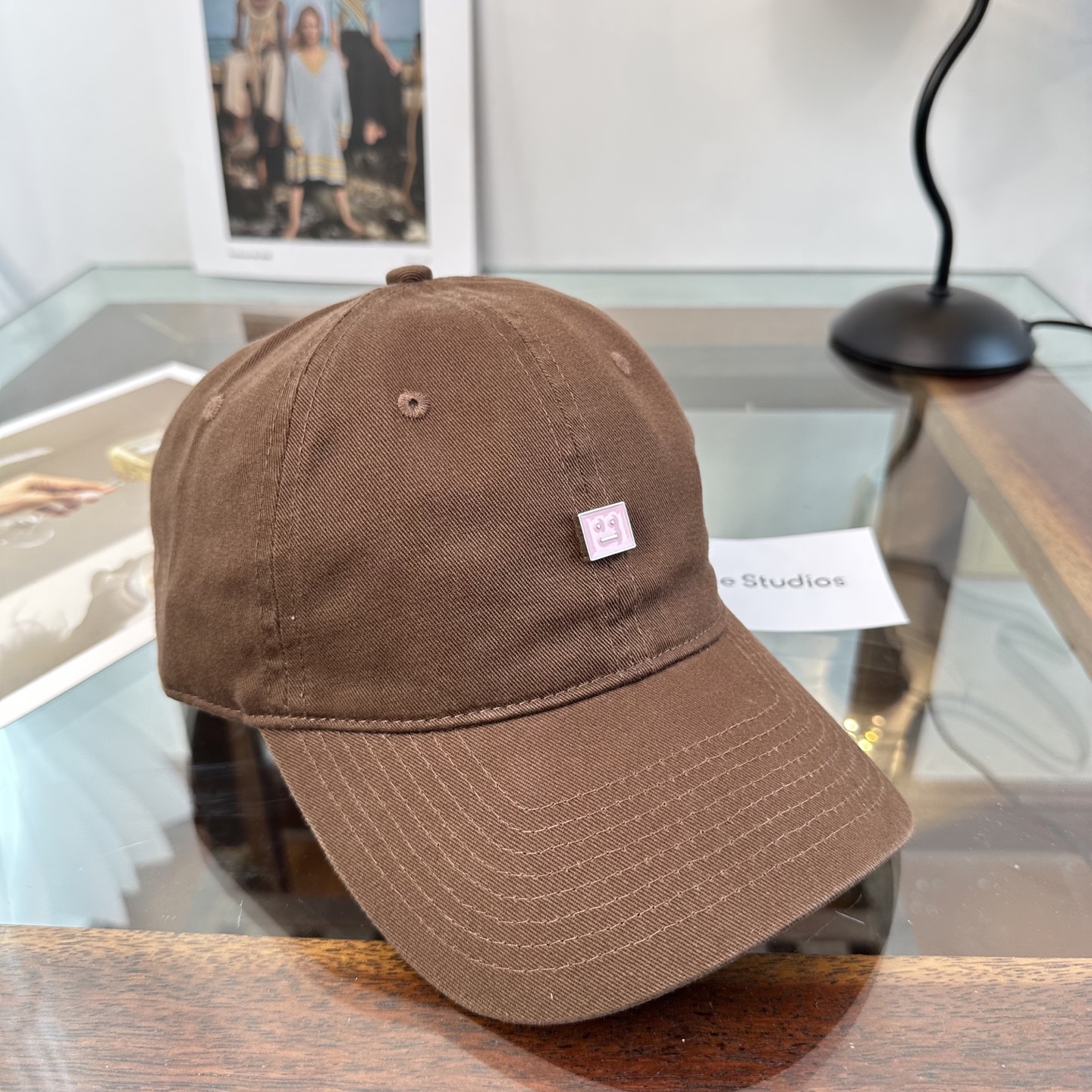 ACNE潮人至爱 复线高街字母棒球帽高品质定制凸字工艺 简约帅气~男女同款超酷时尚街头风 帽型极好