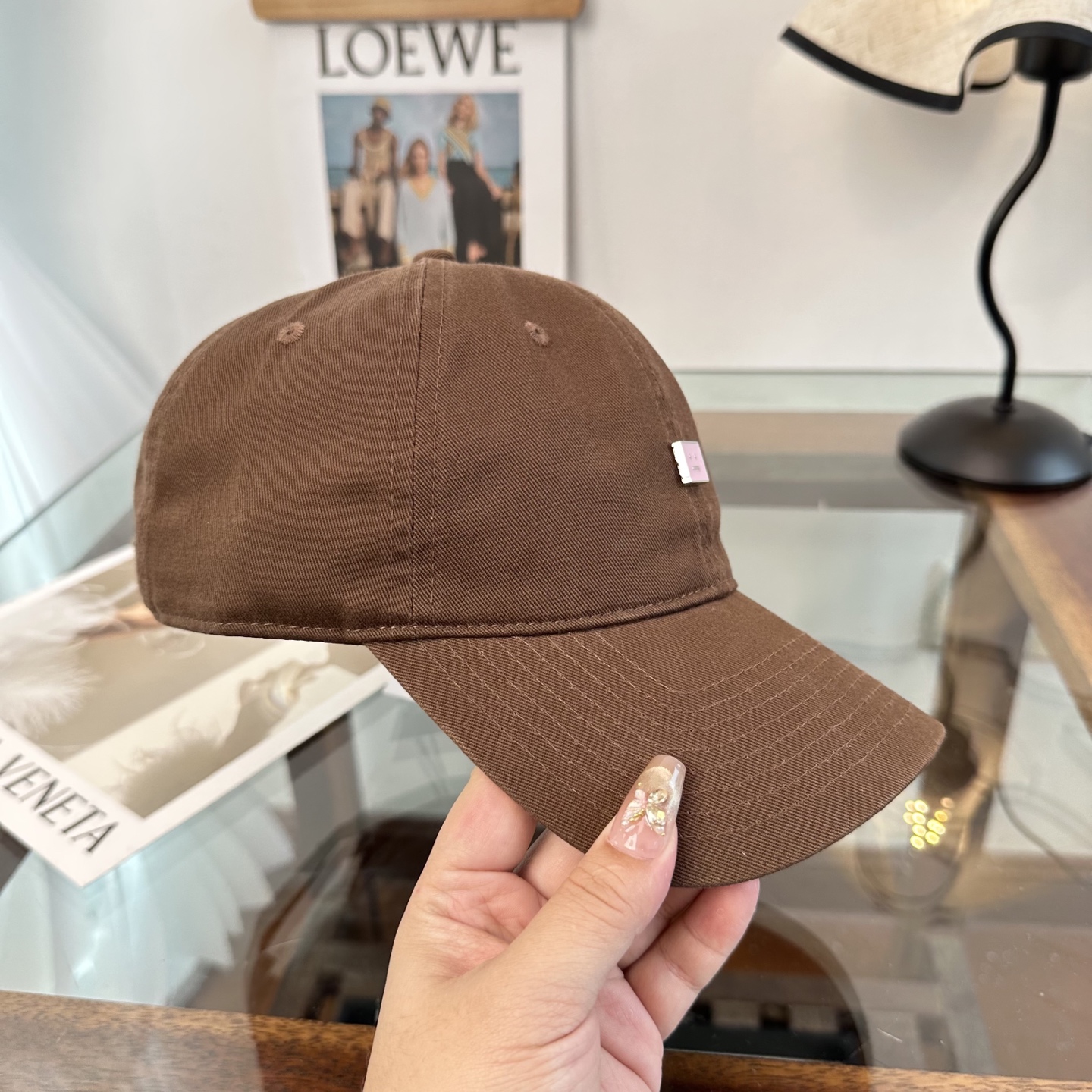 ACNE潮人至爱 复线高街字母棒球帽高品质定制凸字工艺 简约帅气~男女同款超酷时尚街头风 帽型极好