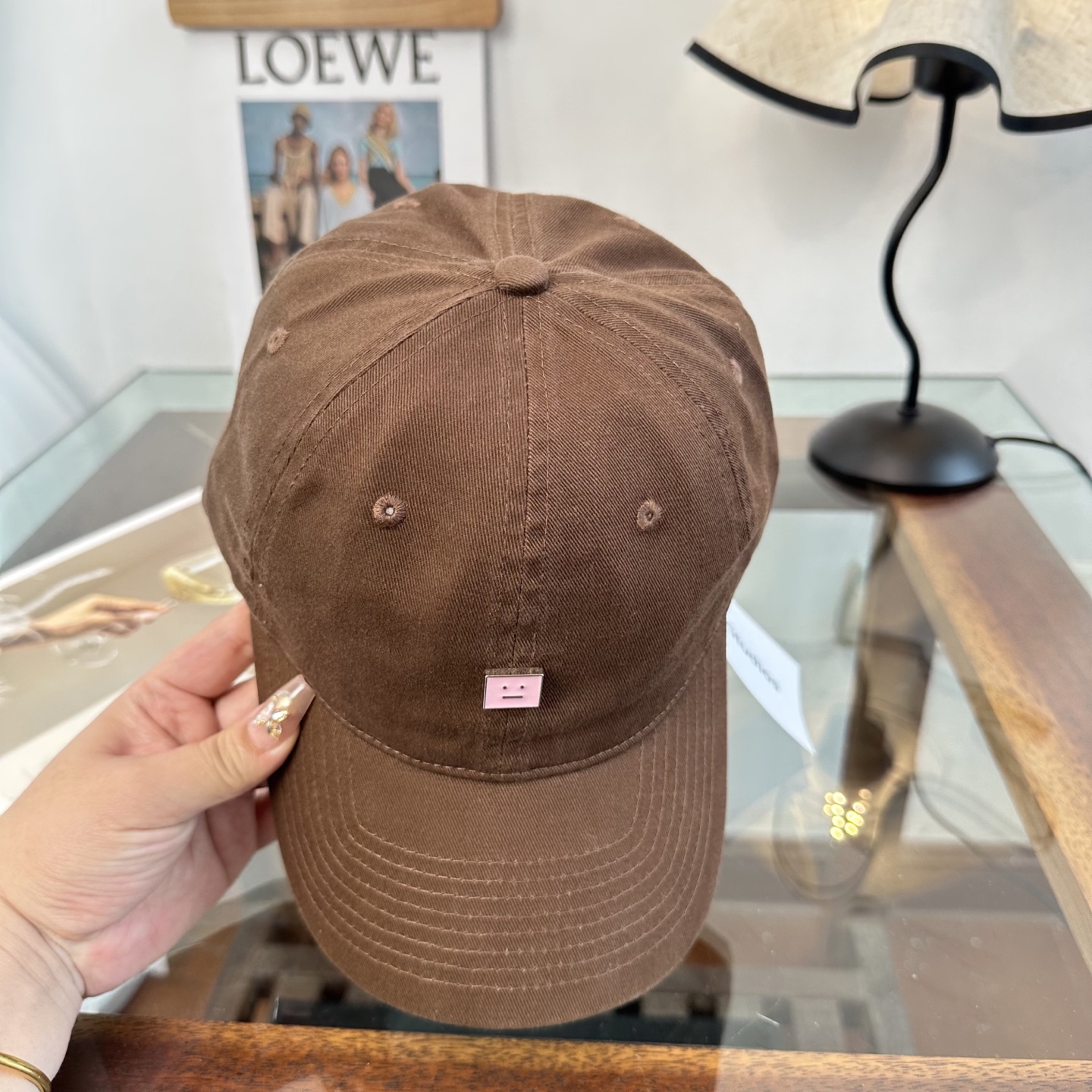 ACNE潮人至爱 复线高街字母棒球帽高品质定制凸字工艺 简约帅气~男女同款超酷时尚街头风 帽型极好