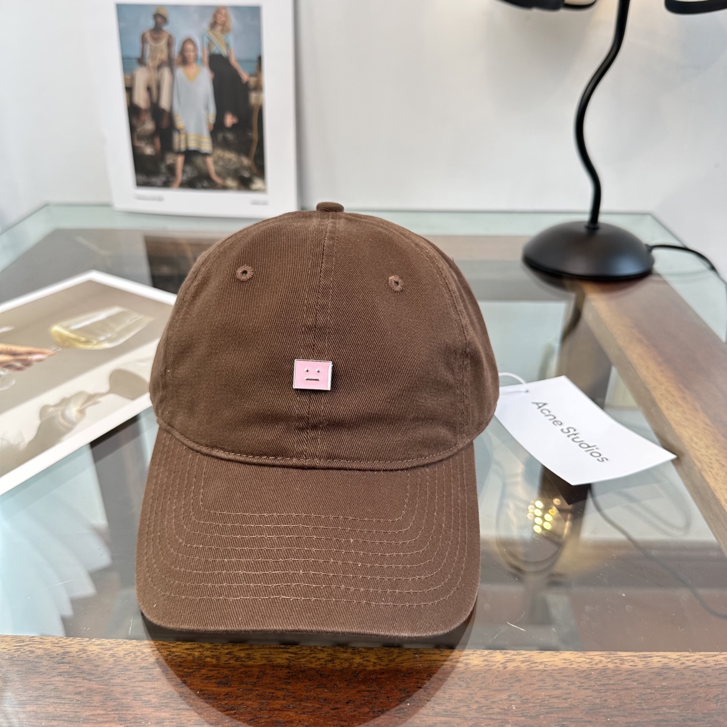 ACNE潮人至爱 复线高街字母棒球帽高品质定制凸字工艺 简约帅气~男女同款超酷时尚街头风 帽型极好