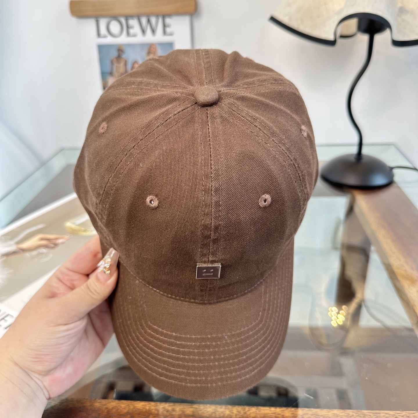 ACNE潮人至爱 复线高街字母棒球帽高品质定制凸字工艺 简约帅气~男女同款超酷时尚街头风 帽型极好