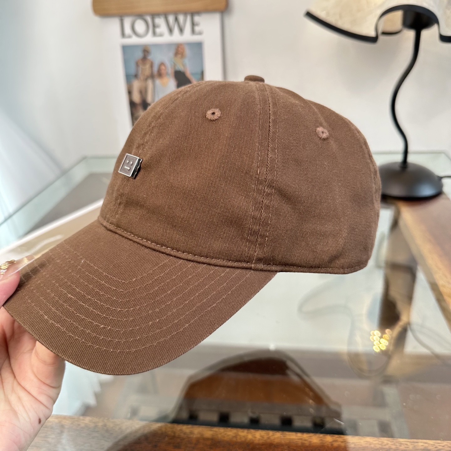 ACNE潮人至爱 复线高街字母棒球帽高品质定制凸字工艺 简约帅气~男女同款超酷时尚街头风 帽型极好