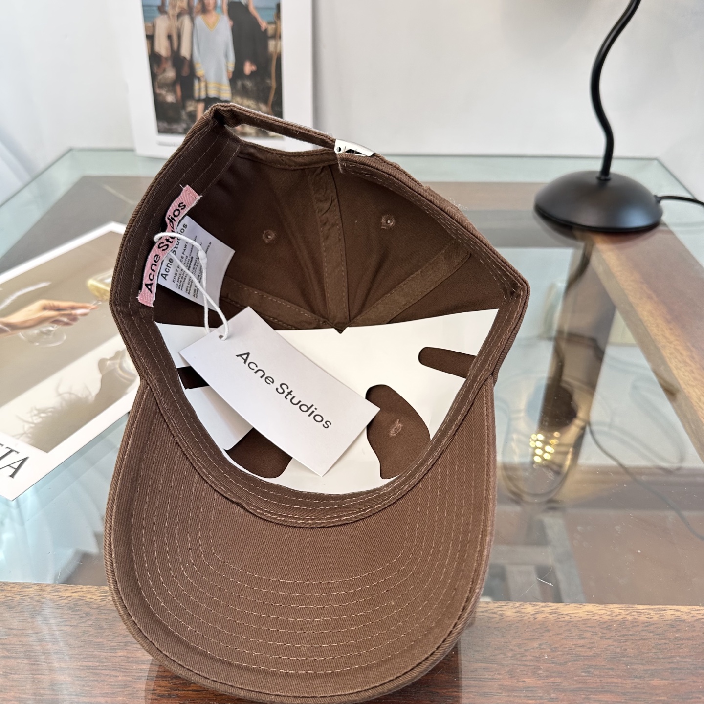 ACNE潮人至爱 复线高街字母棒球帽高品质定制凸字工艺 简约帅气~男女同款超酷时尚街头风 帽型极好