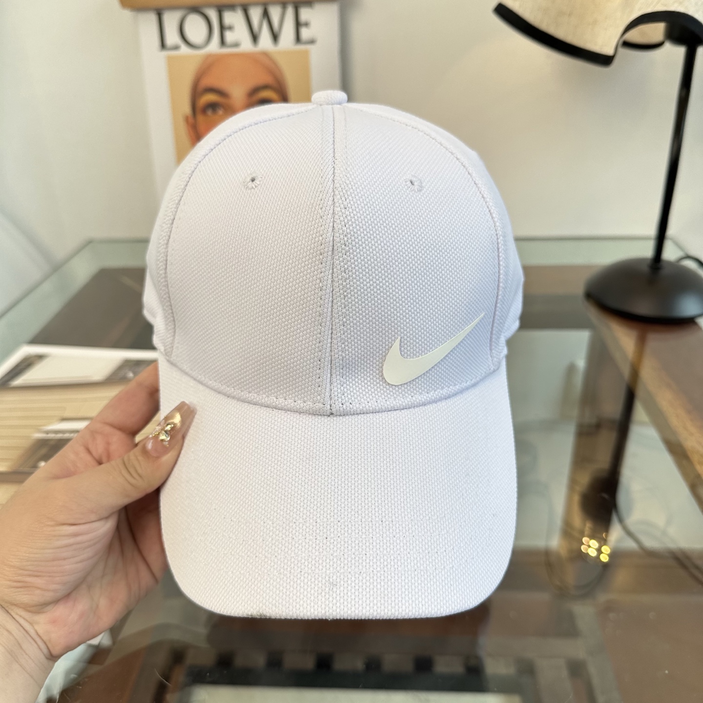 耐克✅棒球帽纯色系给足街头风，时尚达人挚爱的色调精选效果超完美！细节做工无可挑剔！男女同款！