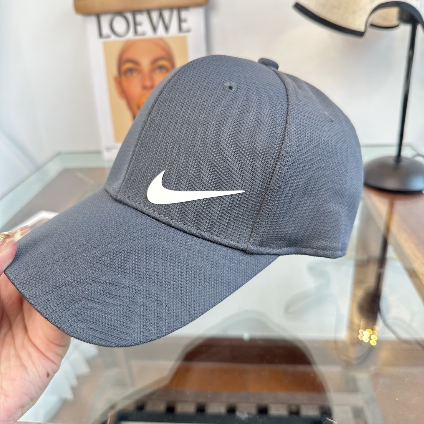 耐克✅棒球帽纯色系给足街头风，时尚达人挚爱的色调精选效果超完美！细节做工无可挑剔！男女同款！