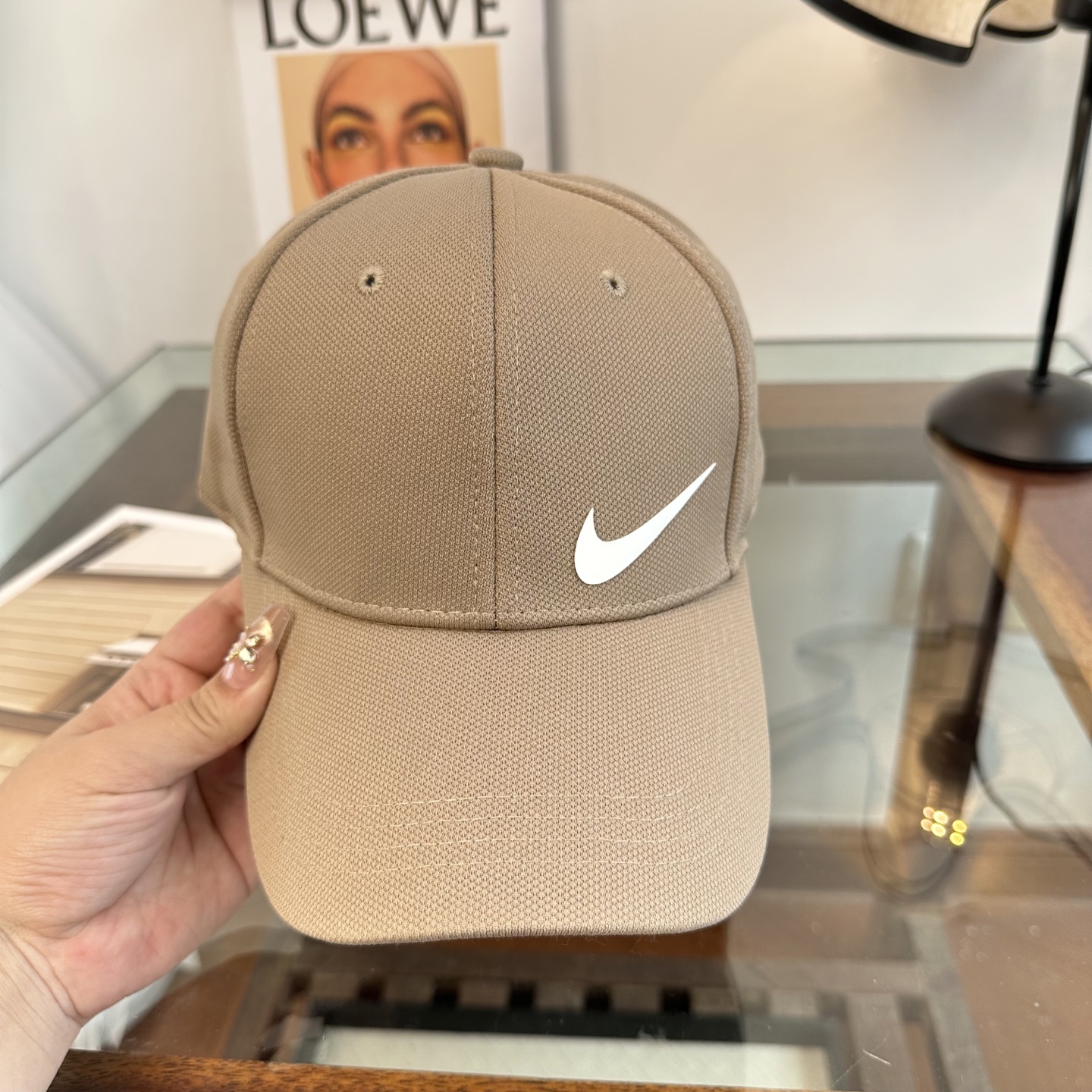 耐克✅棒球帽纯色系给足街头风，时尚达人挚爱的色调精选效果超完美！细节做工无可挑剔！男女同款！