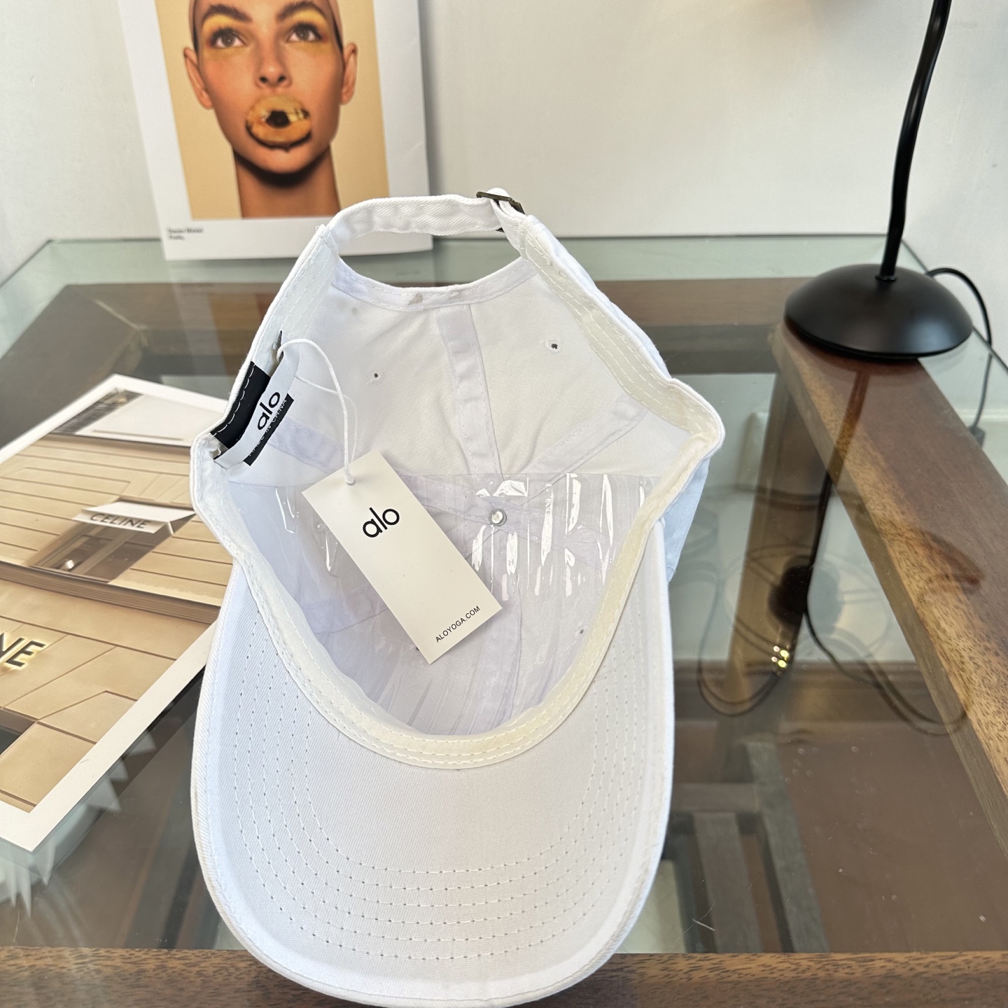 Alo 🔥爆款 新款棒球帽定制面料，简约时尚更透气，超火爆现货秒发