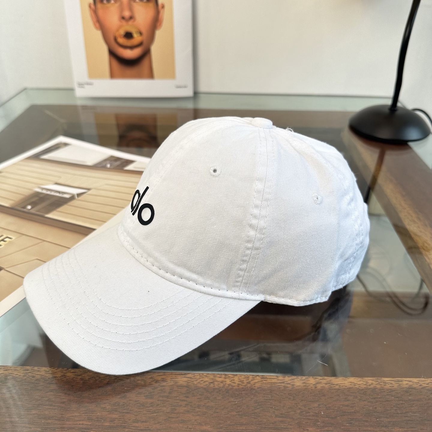 Alo 🔥爆款 新款棒球帽定制面料，简约时尚更透气，超火爆现货秒发