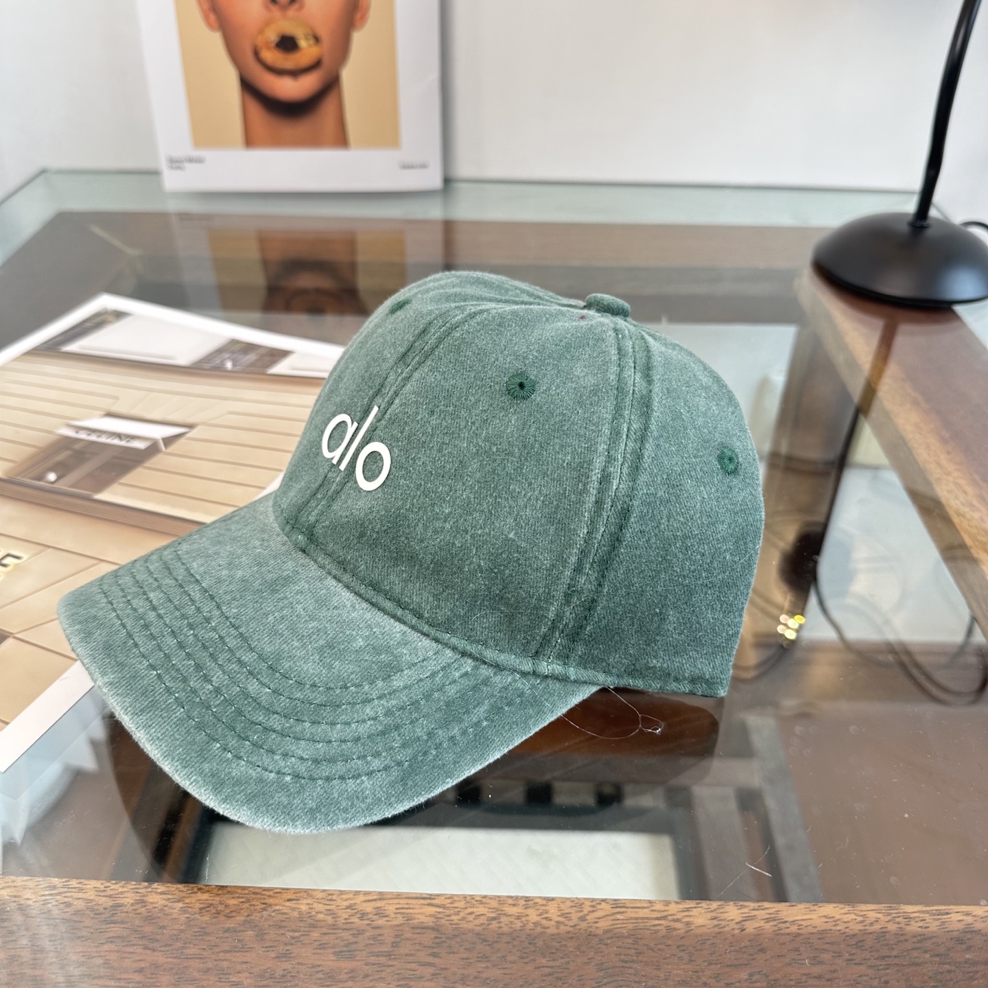 Alo 🔥爆款 新款棒球帽定制面料，简约时尚更透气，超火爆现货秒发
