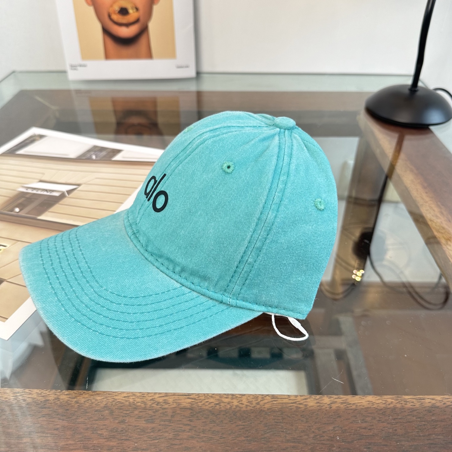 Alo 🔥爆款 新款棒球帽定制面料，简约时尚更透气，超火爆现货秒发