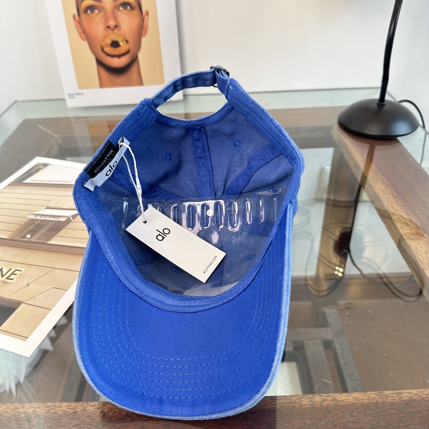 Alo 🔥爆款 新款棒球帽定制面料，简约时尚更透气，超火爆现货秒发