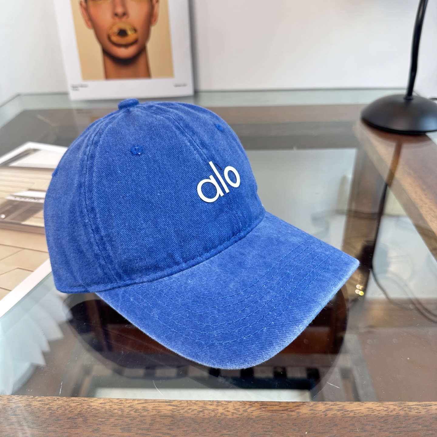 Alo 🔥爆款 新款棒球帽定制面料，简约时尚更透气，超火爆现货秒发