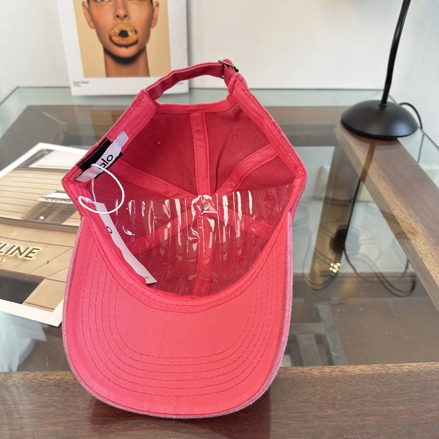 Alo 🔥爆款 新款棒球帽定制面料，简约时尚更透气，超火爆现货秒发