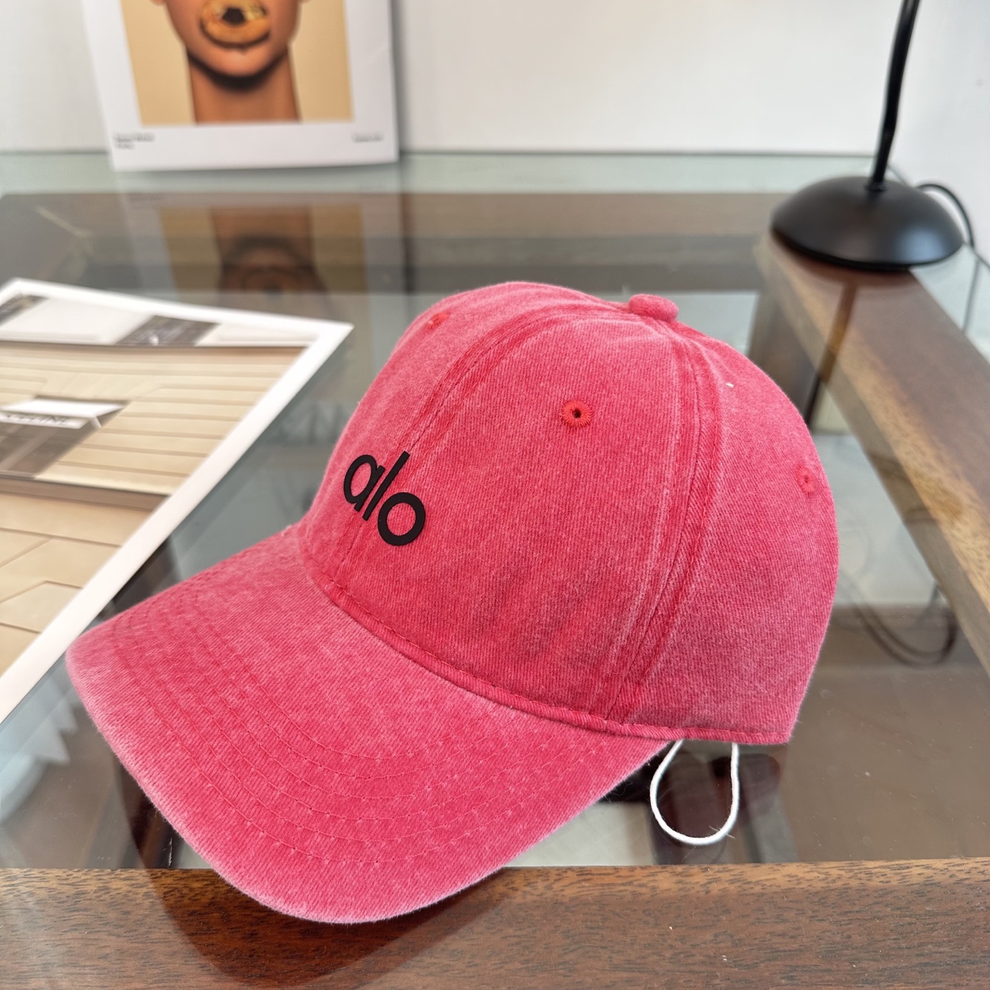 Alo 🔥爆款 新款棒球帽定制面料，简约时尚更透气，超火爆现货秒发