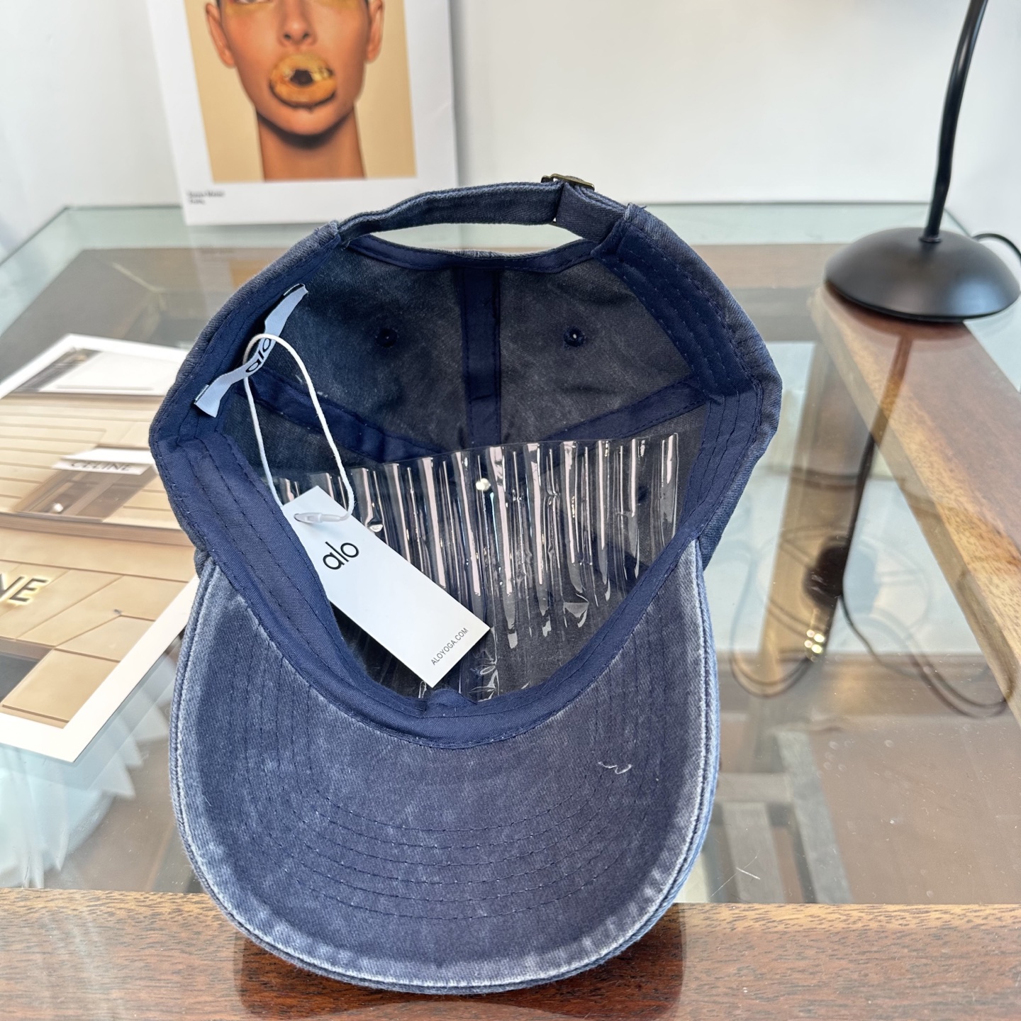 Alo 🔥爆款 新款棒球帽定制面料，简约时尚更透气，超火爆现货秒发