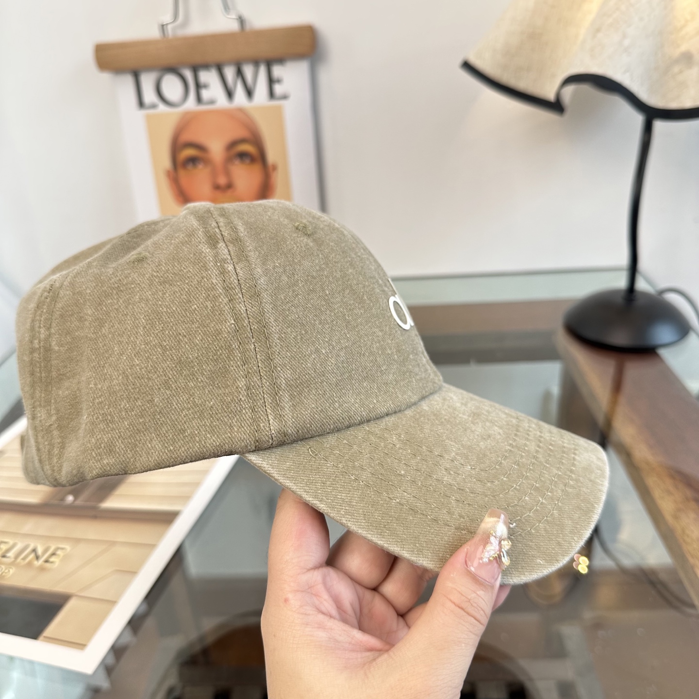 Alo 🔥爆款 新款棒球帽定制面料，简约时尚更透气，超火爆现货秒发