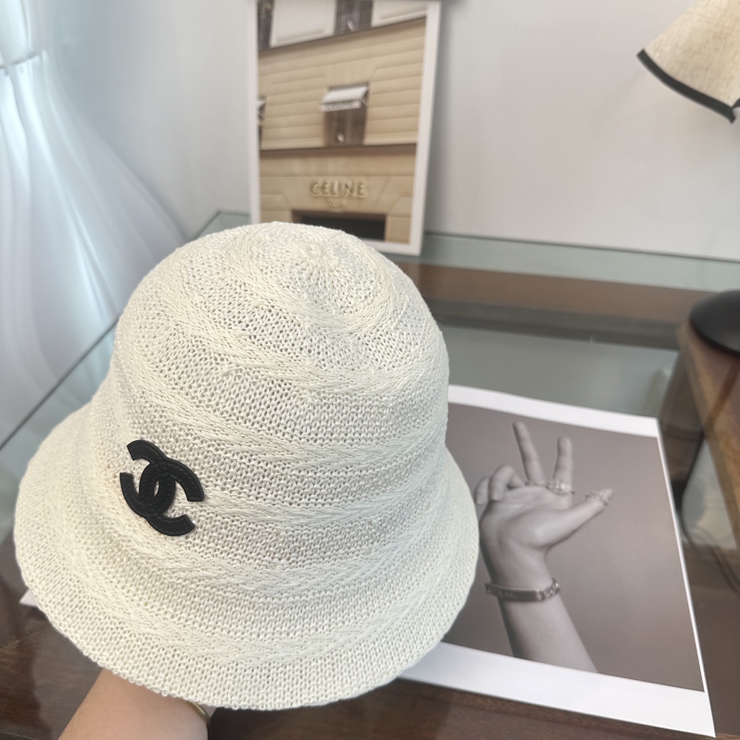 CHANEL香奈儿 简约新款盆帽 春夏新款时尚必入，很百搭～