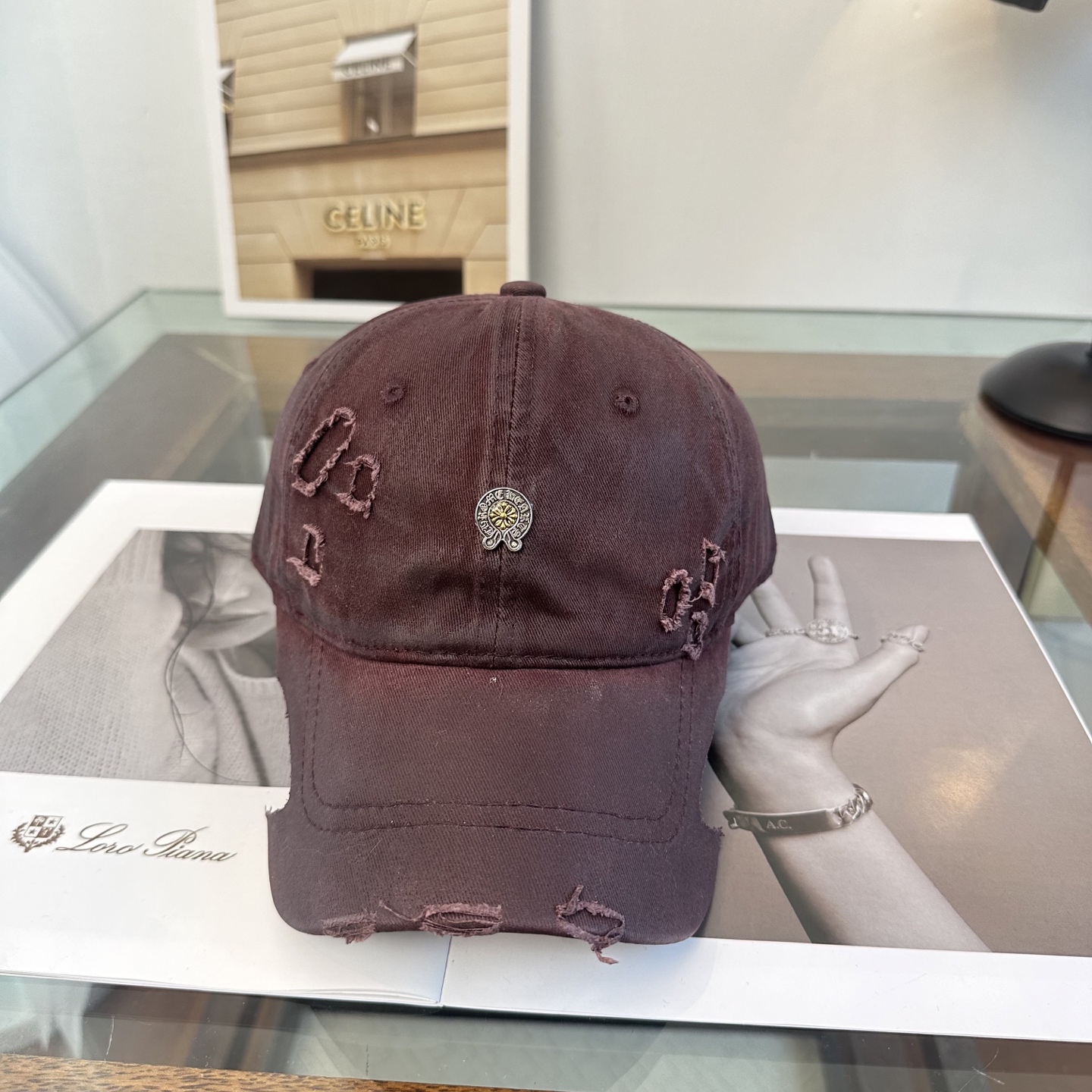 Chrome hearts 克罗心 新款十字架 高品质棒球帽，高端定制版！网红时尚博主同款！墙裂推荐！质