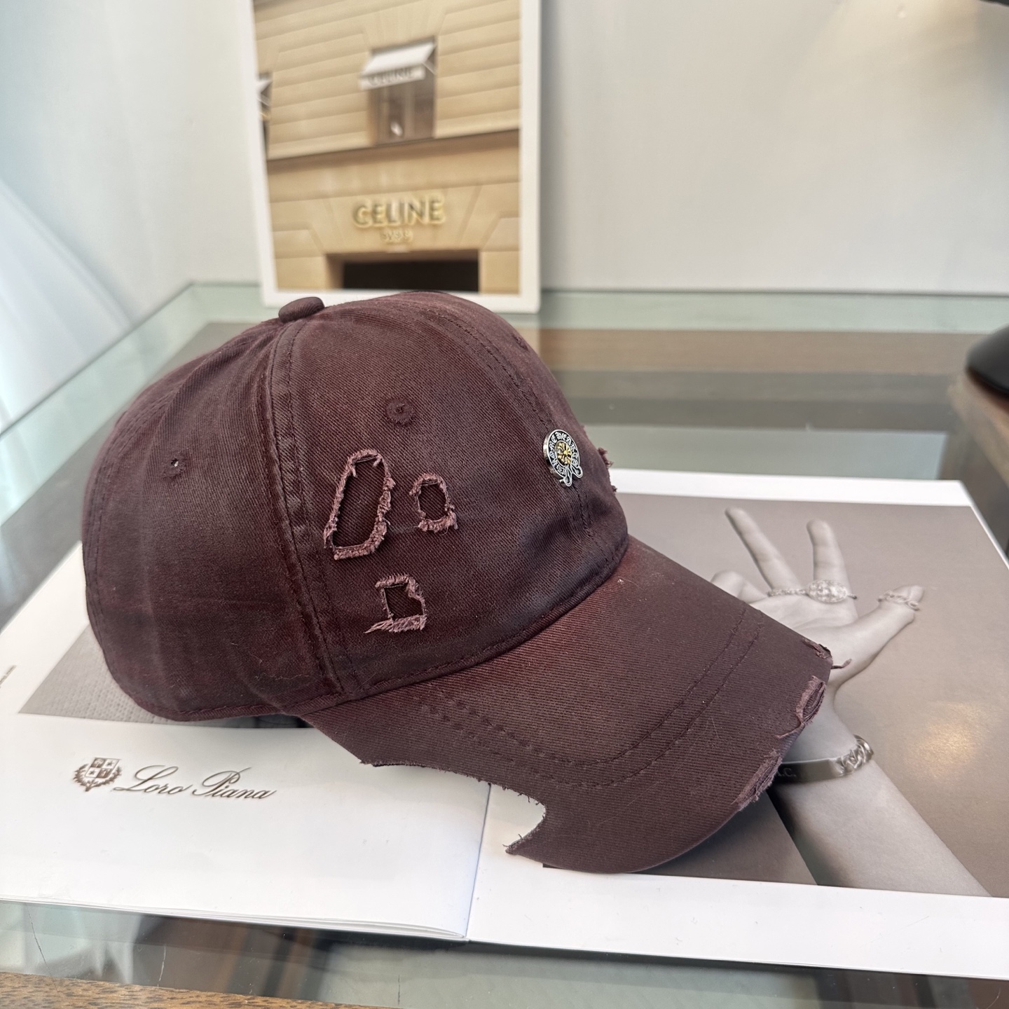 Chrome hearts 克罗心 新款十字架 高品质棒球帽，高端定制版！网红时尚博主同款！墙裂推荐！质