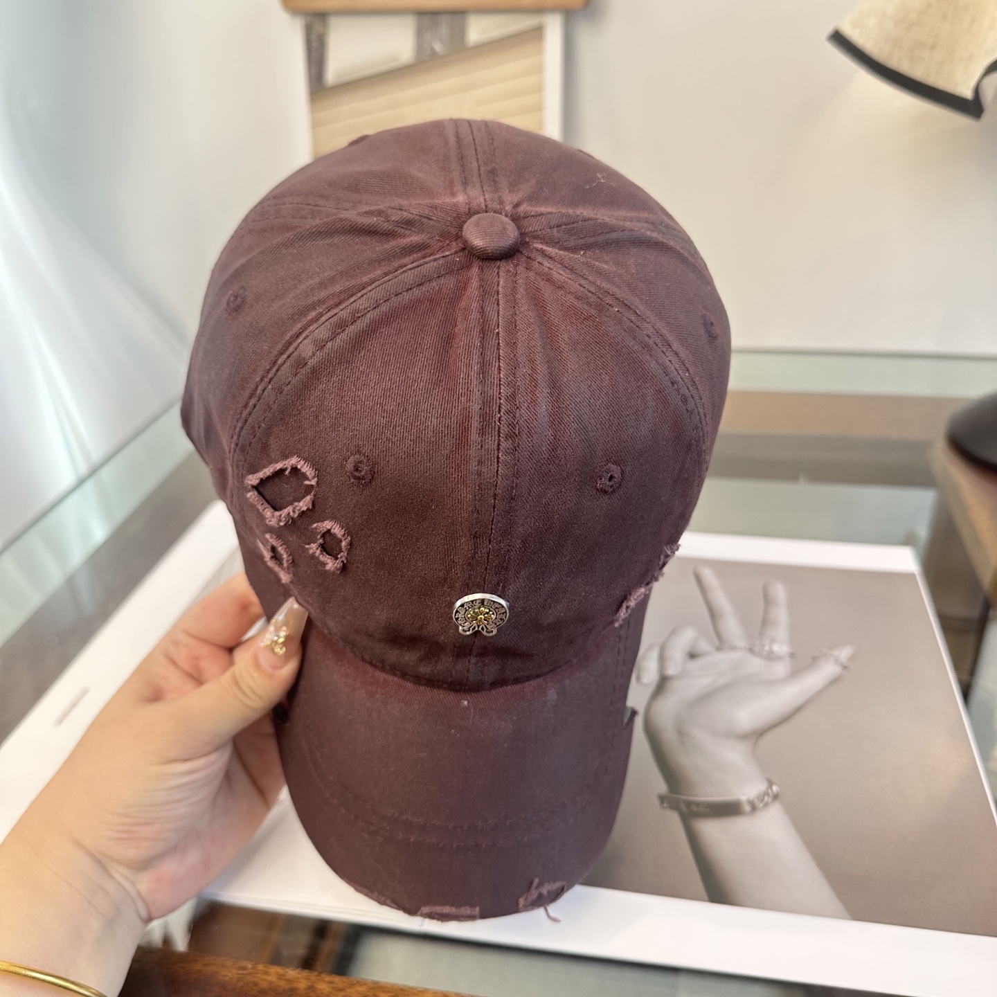 Chrome hearts 克罗心 新款十字架 高品质棒球帽，高端定制版！网红时尚博主同款！墙裂推荐！质