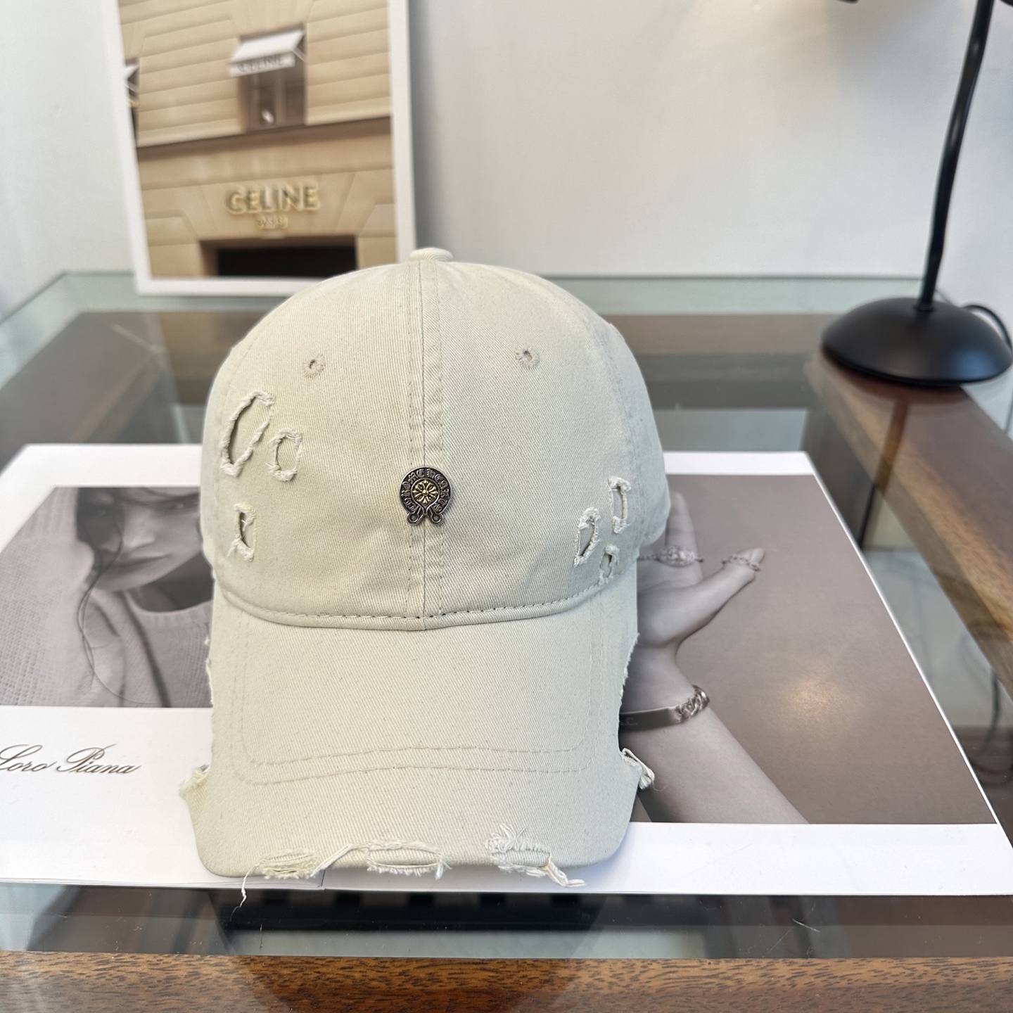 Chrome hearts 克罗心 新款十字架 高品质棒球帽，高端定制版！网红时尚博主同款！墙裂推荐！质
