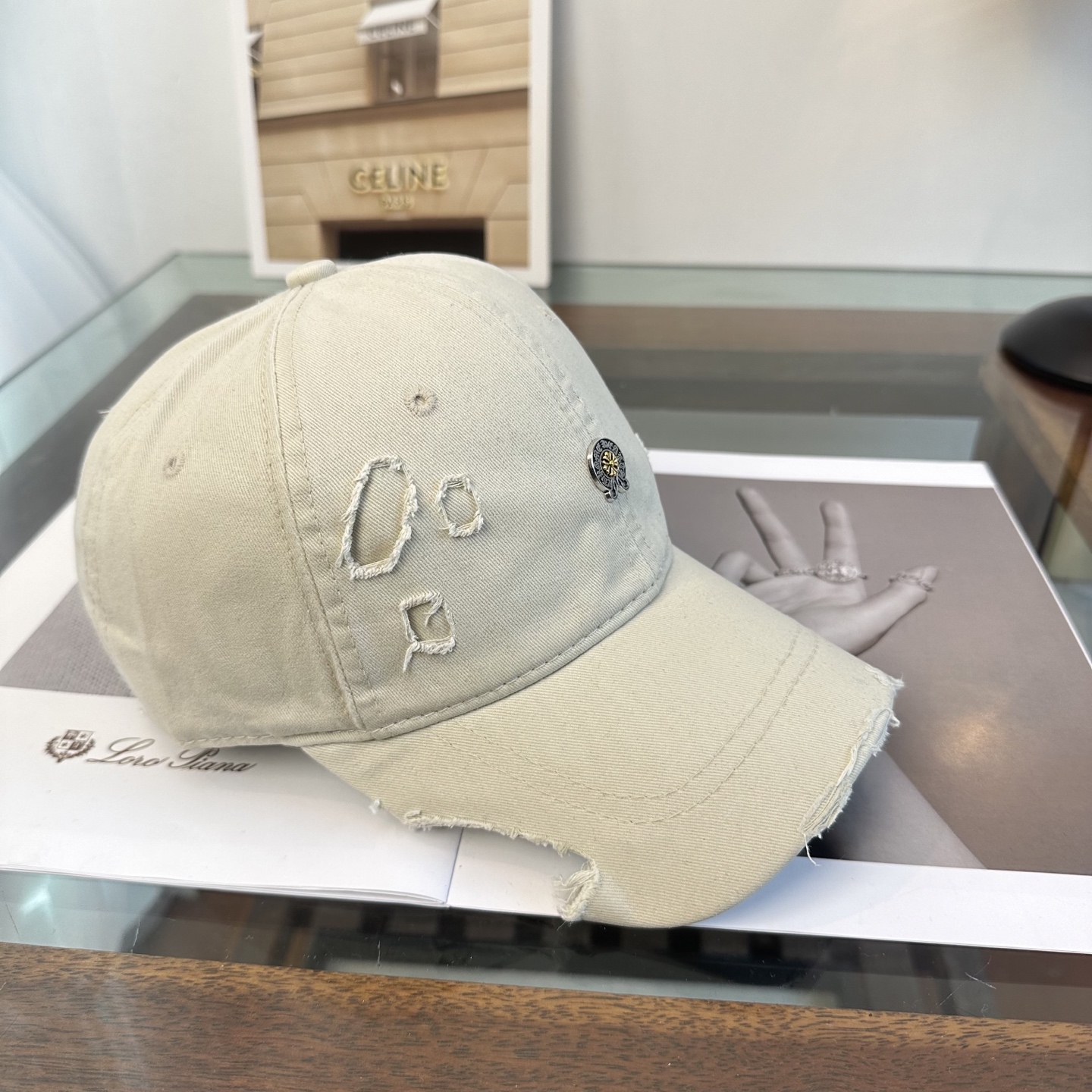 Chrome hearts 克罗心 新款十字架 高品质棒球帽，高端定制版！网红时尚博主同款！墙裂推荐！质