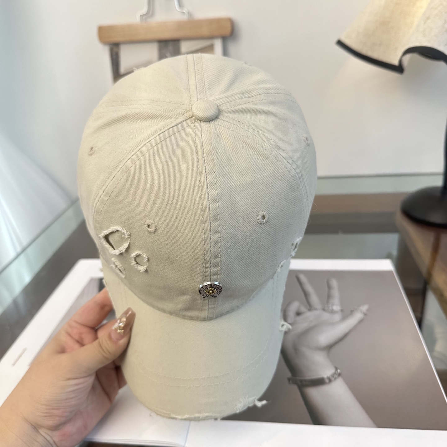 Chrome hearts 克罗心 新款十字架 高品质棒球帽，高端定制版！网红时尚博主同款！墙裂推荐！质