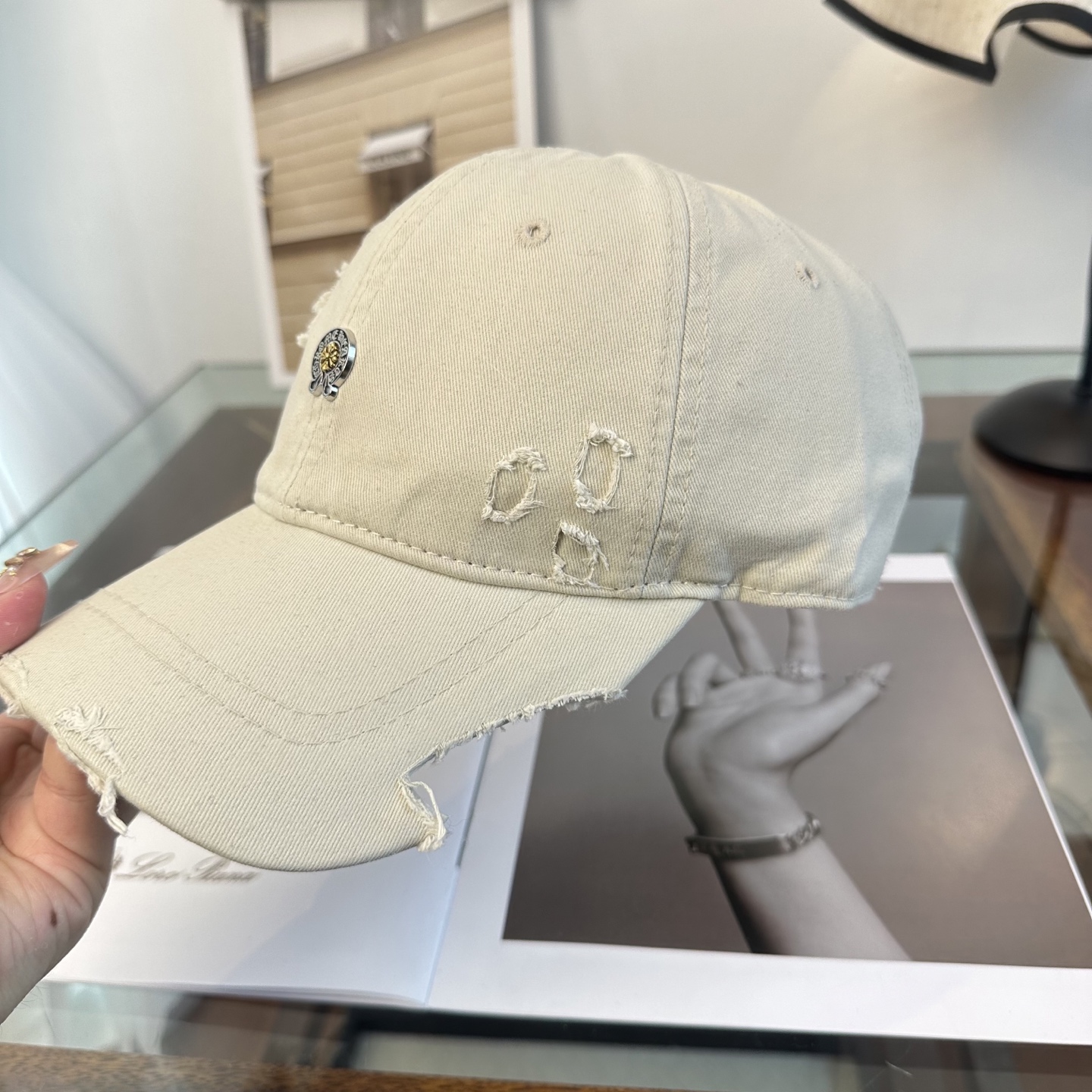 Chrome hearts 克罗心 新款十字架 高品质棒球帽，高端定制版！网红时尚博主同款！墙裂推荐！质