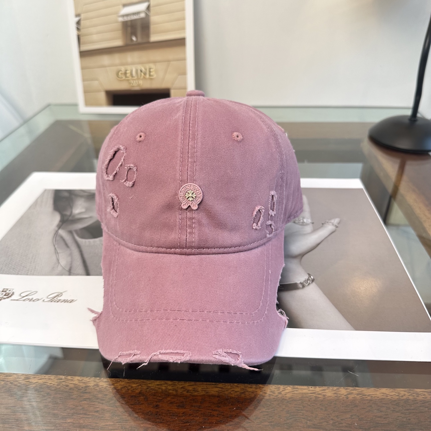 Chrome hearts 克罗心 新款十字架 高品质棒球帽，高端定制版！网红时尚博主同款！墙裂推荐！质