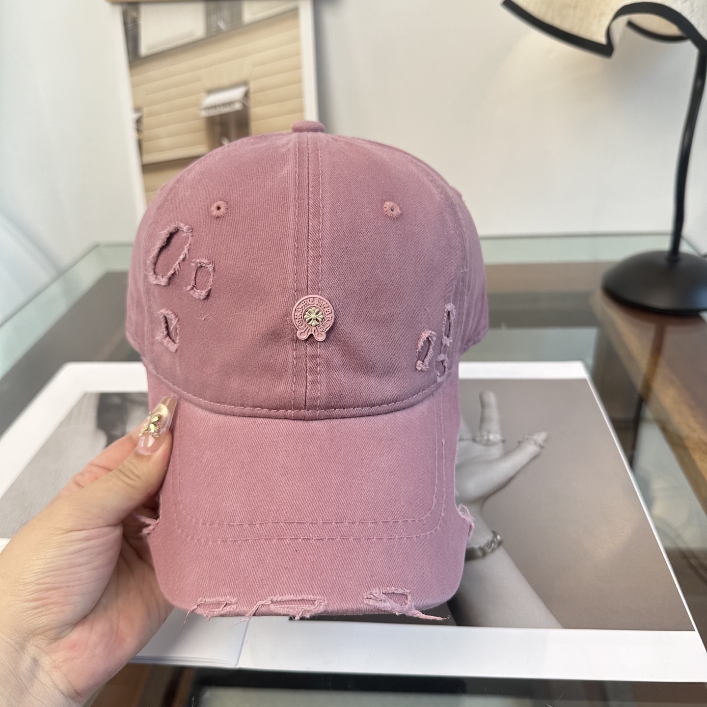 Chrome hearts 克罗心 新款十字架 高品质棒球帽，高端定制版！网红时尚博主同款！墙裂推荐！质