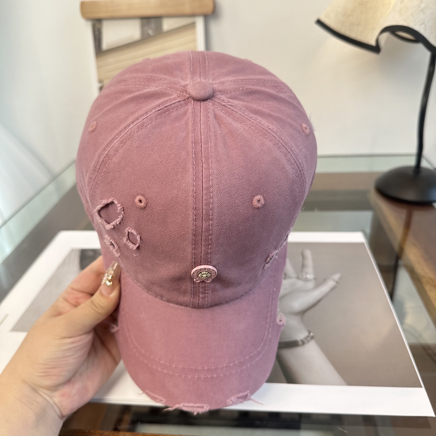 Chrome hearts 克罗心 新款十字架 高品质棒球帽，高端定制版！网红时尚博主同款！墙裂推荐！质