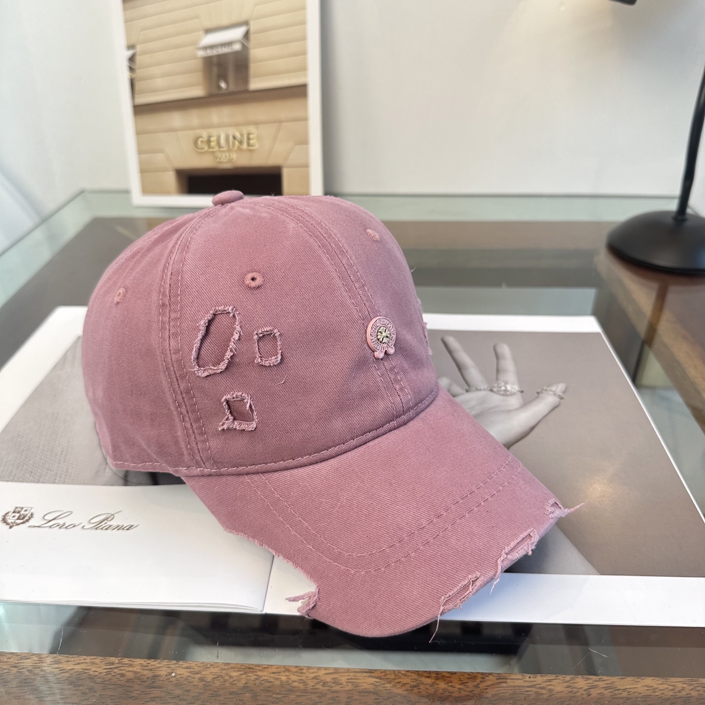 Chrome hearts 克罗心 新款十字架 高品质棒球帽，高端定制版！网红时尚博主同款！墙裂推荐！质