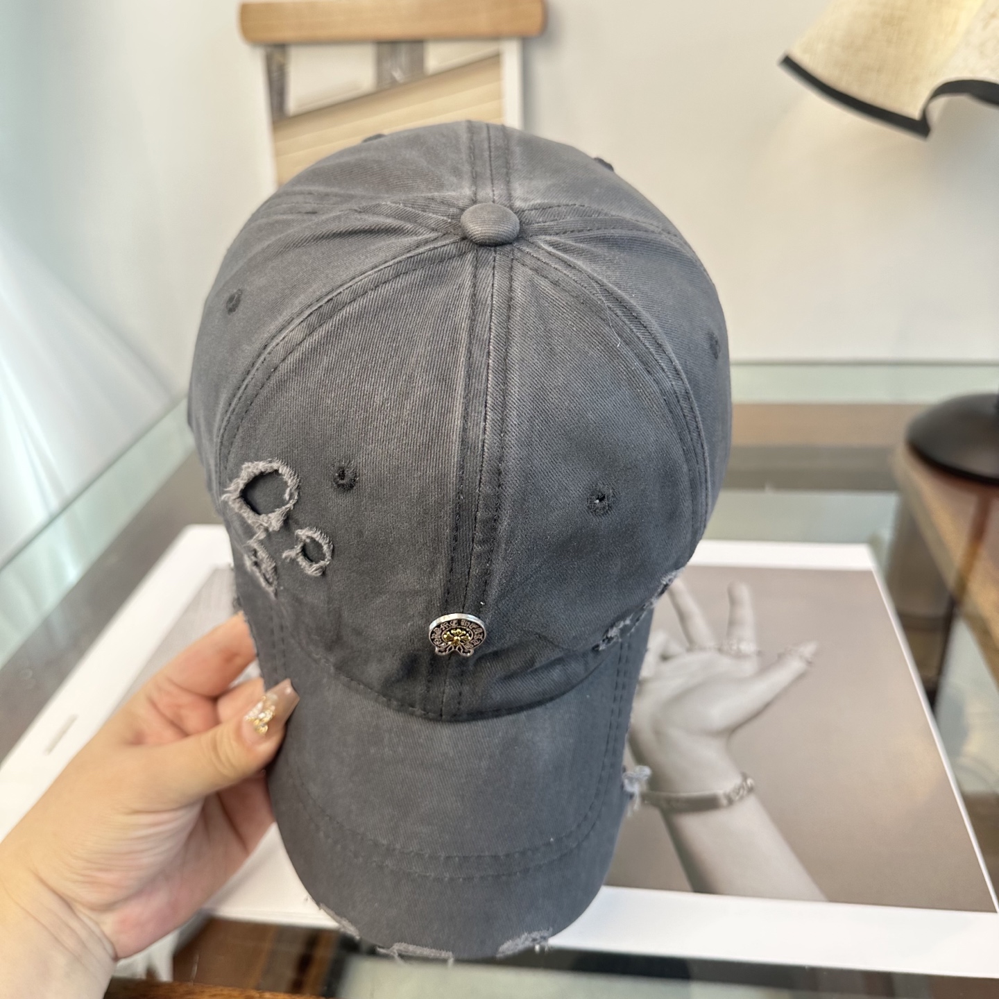 Chrome hearts 克罗心 新款十字架 高品质棒球帽，高端定制版！网红时尚博主同款！墙裂推荐！质
