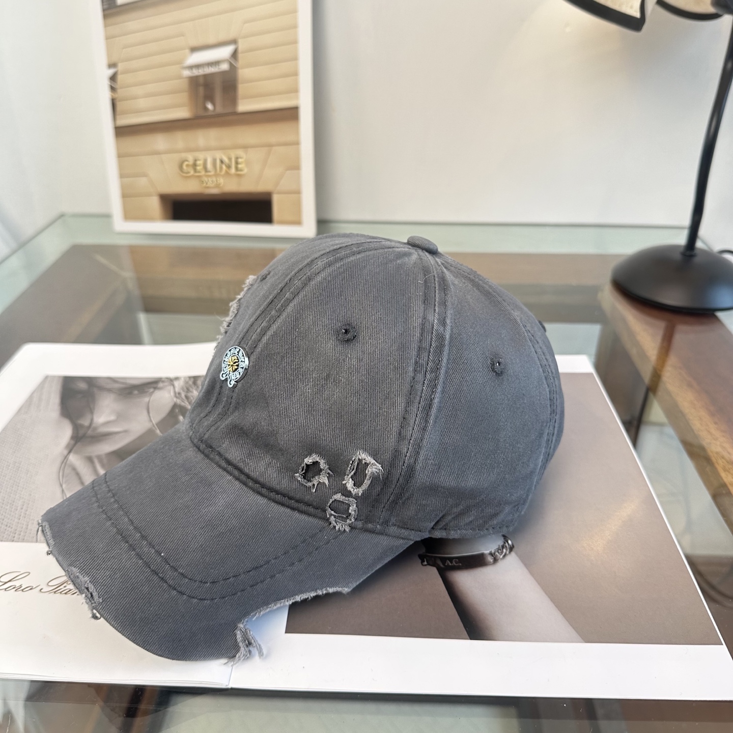 Chrome hearts 克罗心 新款十字架 高品质棒球帽，高端定制版！网红时尚博主同款！墙裂推荐！质