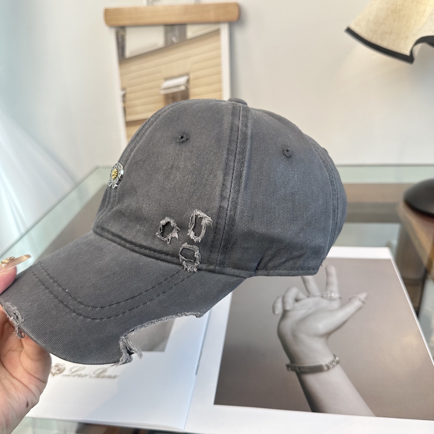 Chrome hearts 克罗心 新款十字架 高品质棒球帽，高端定制版！网红时尚博主同款！墙裂推荐！质