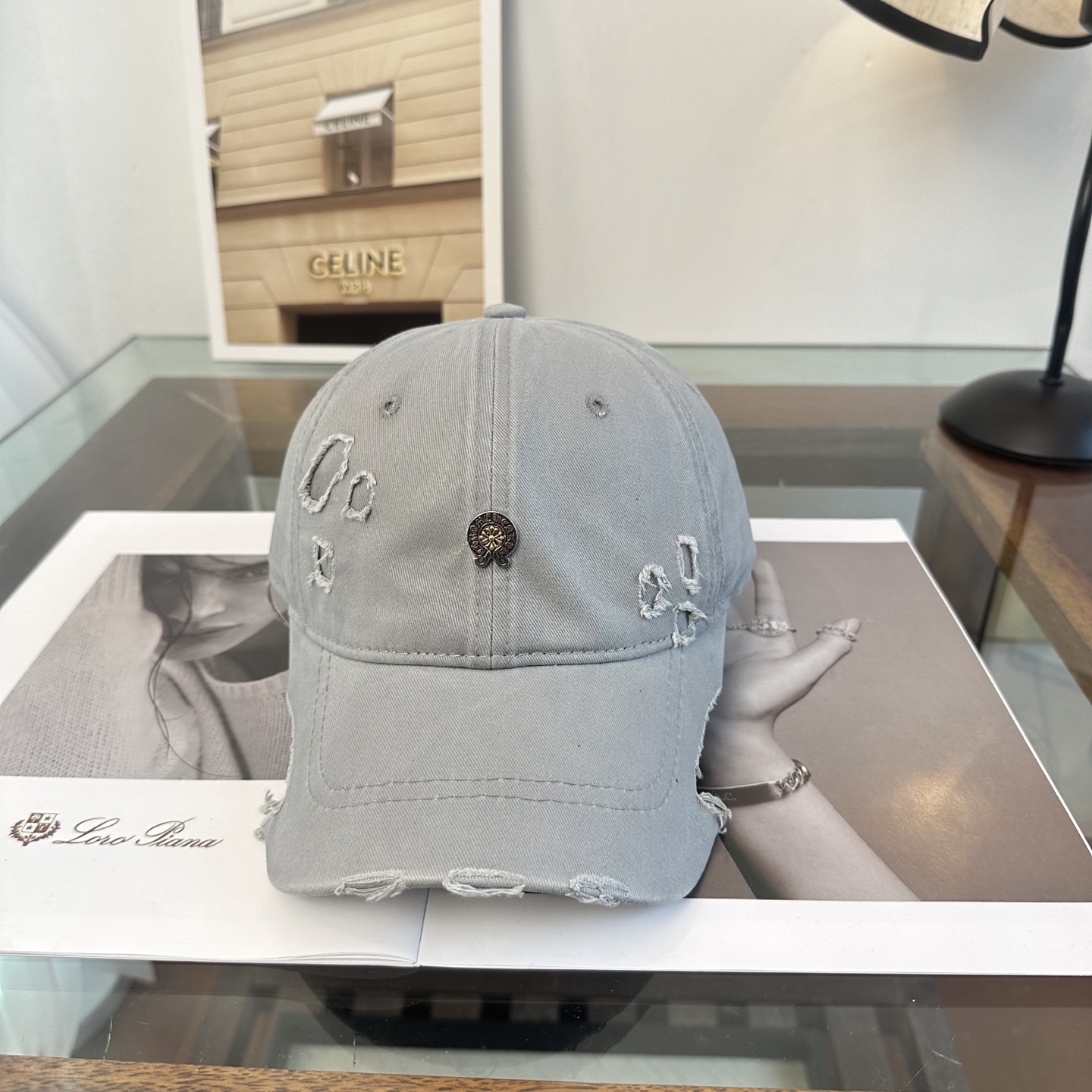 Chrome hearts 克罗心 新款十字架 高品质棒球帽，高端定制版！网红时尚博主同款！墙裂推荐！质