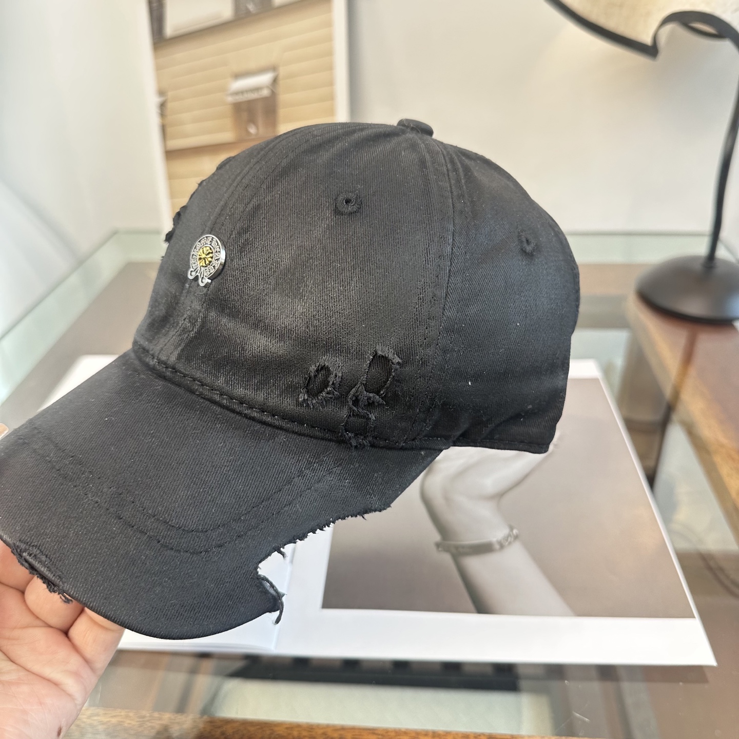 Chrome hearts 克罗心 新款十字架 高品质棒球帽，高端定制版！网红时尚博主同款！墙裂推荐！质