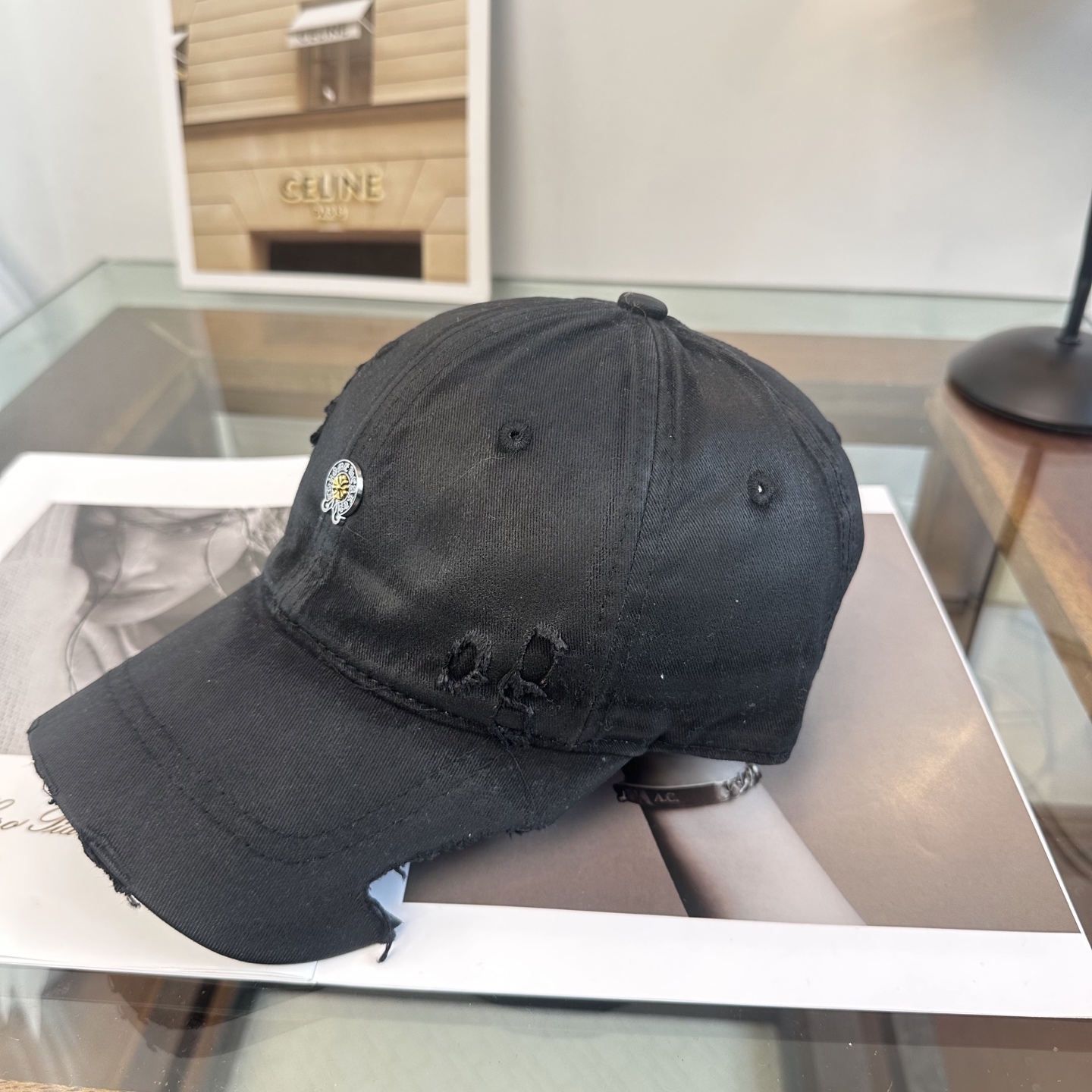 Chrome hearts 克罗心 新款十字架 高品质棒球帽，高端定制版！网红时尚博主同款！墙裂推荐！质