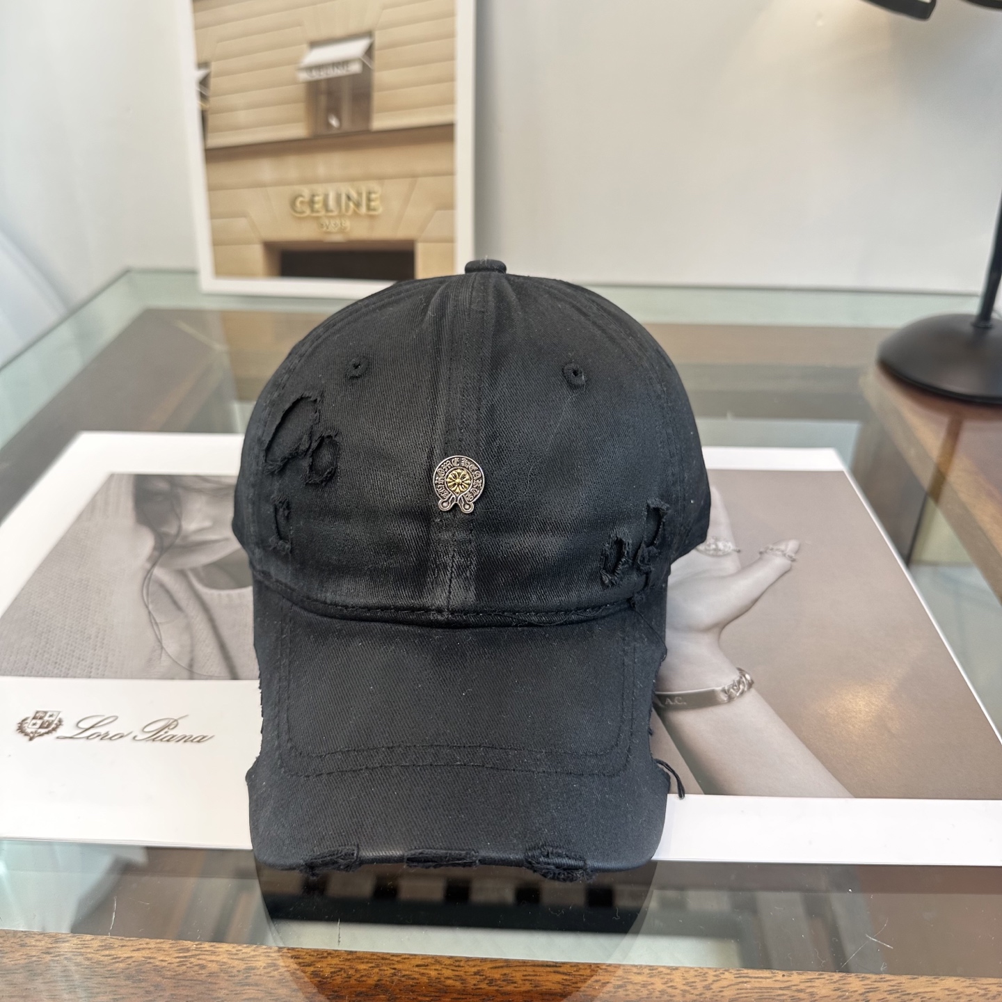 Chrome hearts 克罗心 新款十字架 高品质棒球帽，高端定制版！网红时尚博主同款！墙裂推荐！质