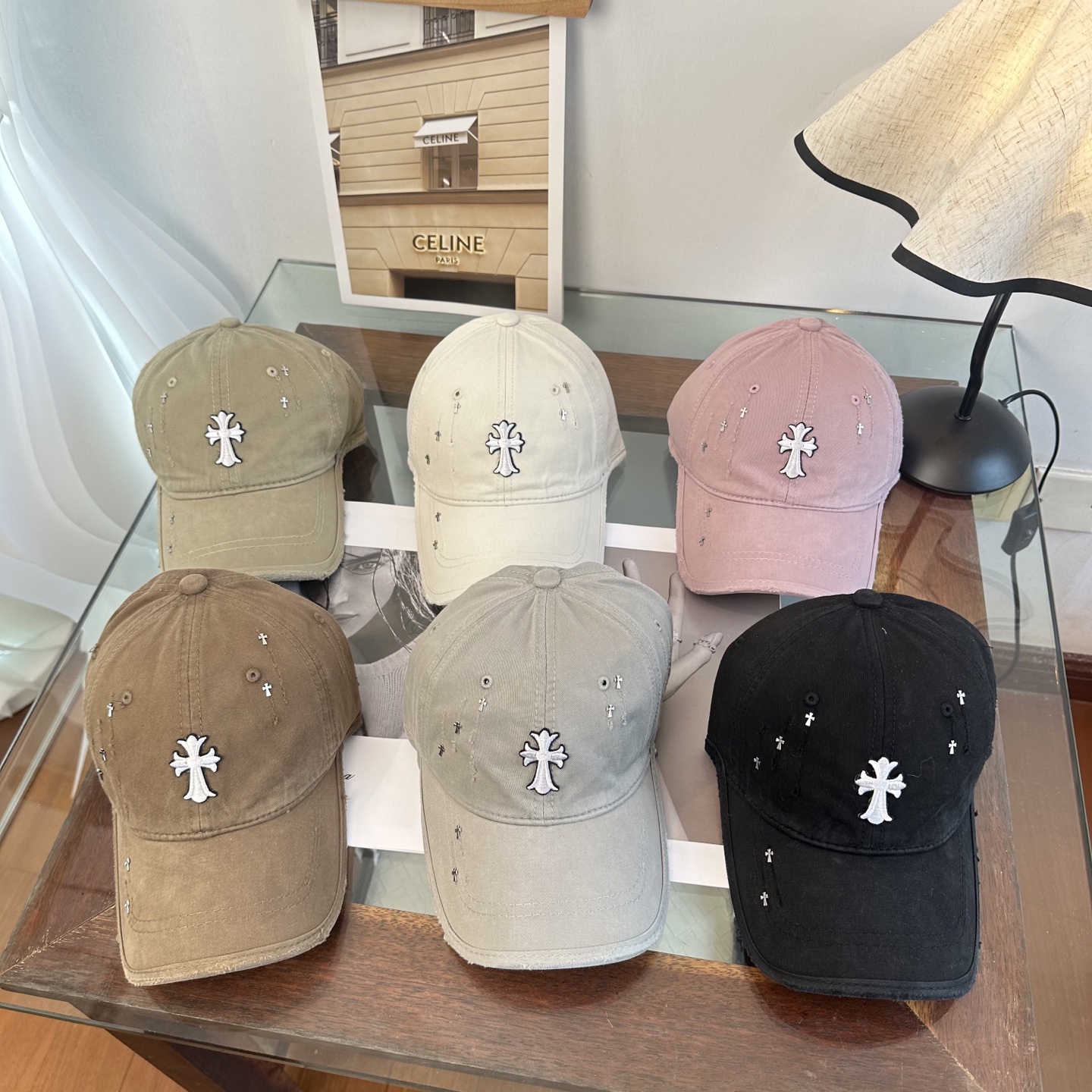 Chrome hearts 克罗心 新款十字架 高品质棒球帽，高端定制版！网红时尚博主同款！墙裂推荐！质