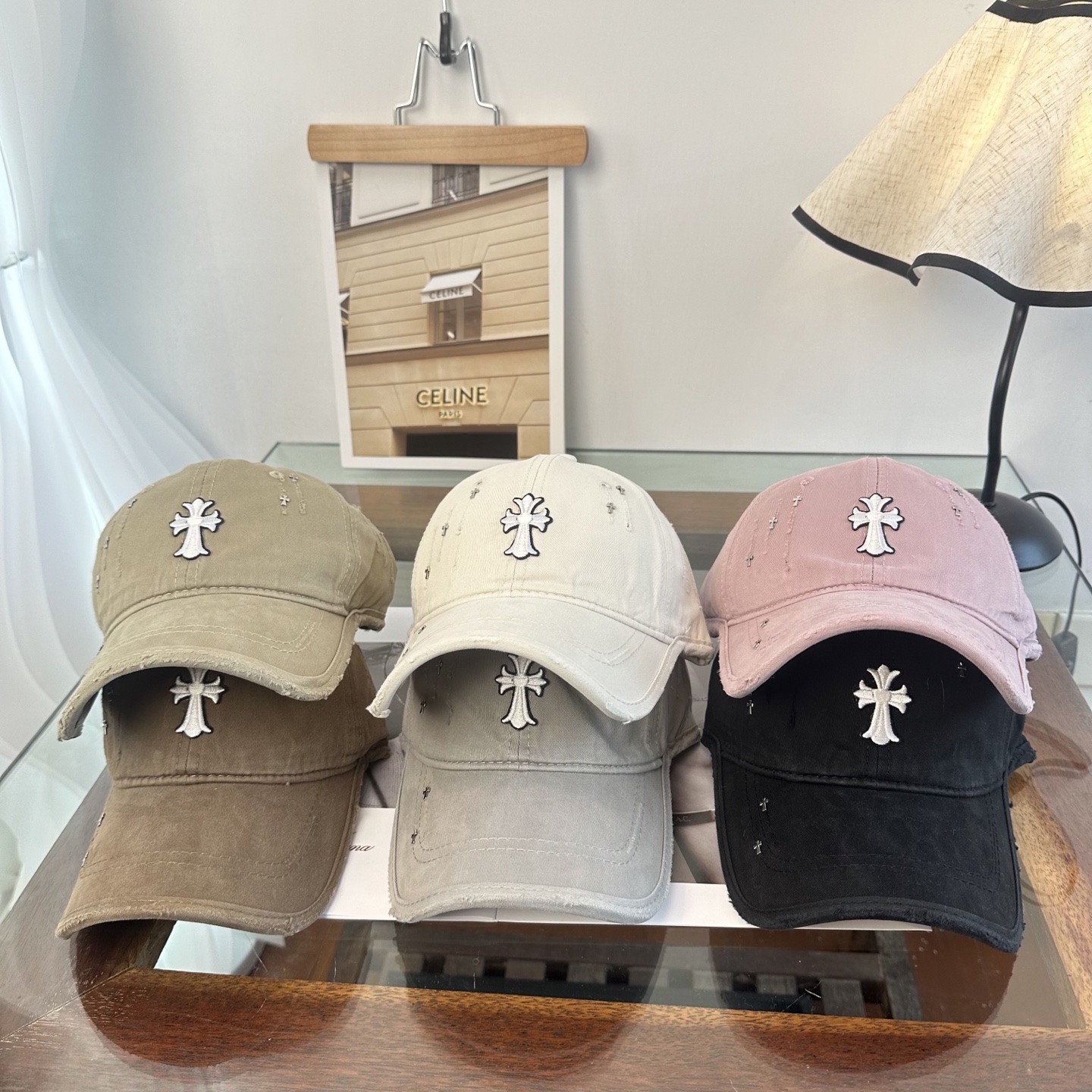 Chrome hearts 克罗心 新款十字架 高品质棒球帽，高端定制版！网红时尚博主同款！墙裂推荐！质